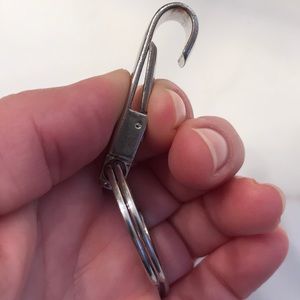 Coach Stainless Steel Key Ring